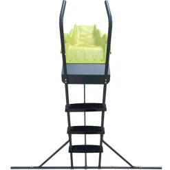 Toboggan d'extérieur vert sur pied avec échelle 220 cm Axi