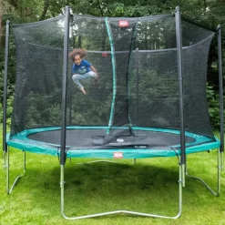 Trampoline 430 BERG gris Regular Favorit et filet + Echelle offerte