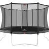 Trampoline 380 BERG gris Regular Favorit et filet + Echelle offerte