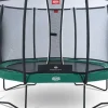 Trampoline 380 cm BERG Elite vert et filet + Echelle offerte