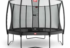 Trampoline 330 cm gris BERG Champion et filet + Echelle offerte