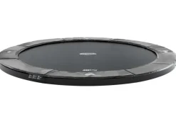 Trampoline 380 cm Gris FlatGround Champion BERG