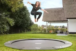 Trampoline  330 cm Gris FlatGround Champion BERG