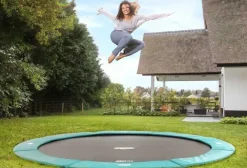 Trampoline  330 cm Vert  FlatGround Champion BERG