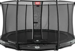 Trampoline BERG InGround Elite Gris 430 + Filet