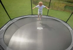 Trampoline BERG InGround Elite Gris 380 + Filet