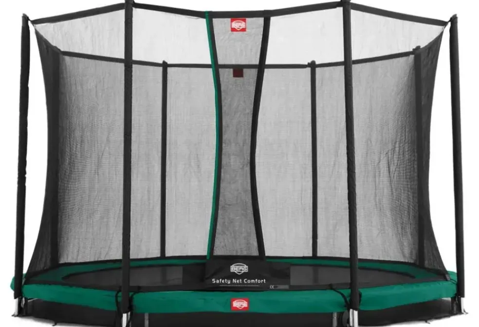Trampoline enterré 380cm Favorit + filet - BERG