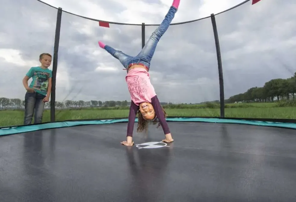 Trampoline enterré 380cm Favorit + filet - BERG