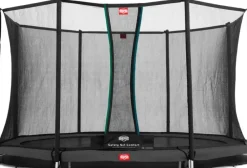Trampoline enterré Gris 430cm Favorit + filet - BERG