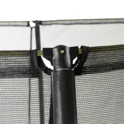 Trampoline enterré rond 244cm noir et filet de sécurité Sihouette EXIT