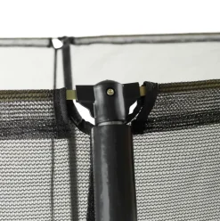 Trampoline enterré rond 244cm noir et filet de sécurité Sihouette EXIT