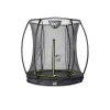 Trampoline enterré rond 183cm noir et filet de sécurité Sihouette EXIT
