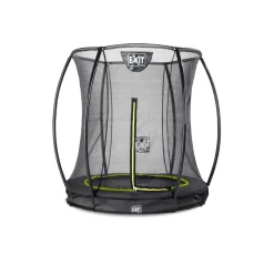 Trampoline enterré rond 183cm noir et filet de sécurité Sihouette EXIT