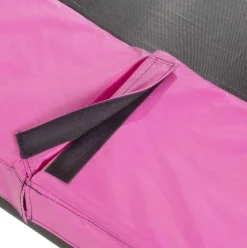 Trampoline enterré 153x214cm noir et filet de sécurité Sihouette EXIT