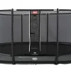 Trampoline oval BERG InGround Elite Gris 520 x 345 + Filet
