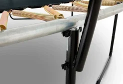 Trampoline ovale vert 470 BERG Champion et filet + Echelle offerte