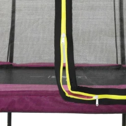 Trampoline sur pieds rond 427cm noir et filet de sécurité Sihouette EXIT