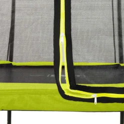 Trampoline sur pieds rond 305cm noir et filet de sécurité Sihouette EXIT