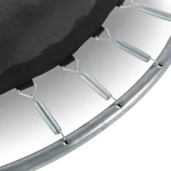 Trampoline sur pieds rond 366cm noir et filet de sécurité Sihouette EXIT
