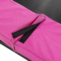 Trampoline sur pieds rond 244cm noir et filet de sécurité Sihouette EXIT