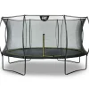 Trampoline sur pieds 153x214cm noir et filet de sécurité Sihouette EXIT