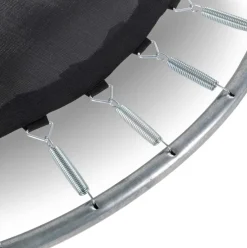 Trampoline sur pieds 153x214cm noir et filet de sécurité Sihouette EXIT