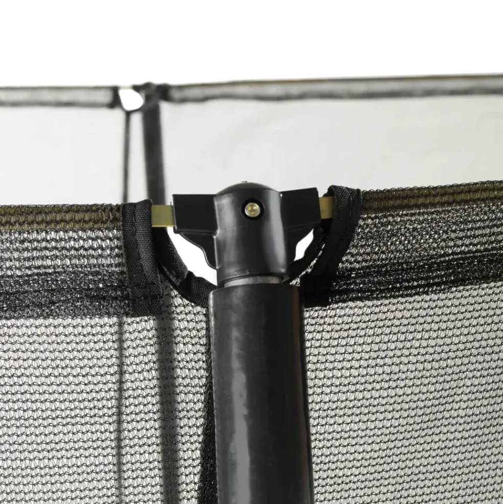 Trampoline sur pieds 153x214cm noir et filet de sécurité Sihouette EXIT