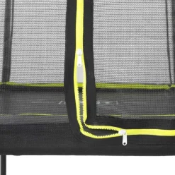 Trampoline sur pieds 214x305cm noir et filet de sécurité Sihouette EXIT