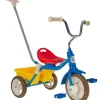 Tricycle bleu avec canne et benne Passenger Italtrike