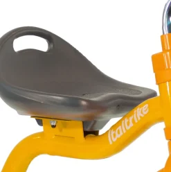 Tricycle métal orange avec benne Italtrike