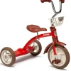 Tricycle rétro en métal rouge 10283