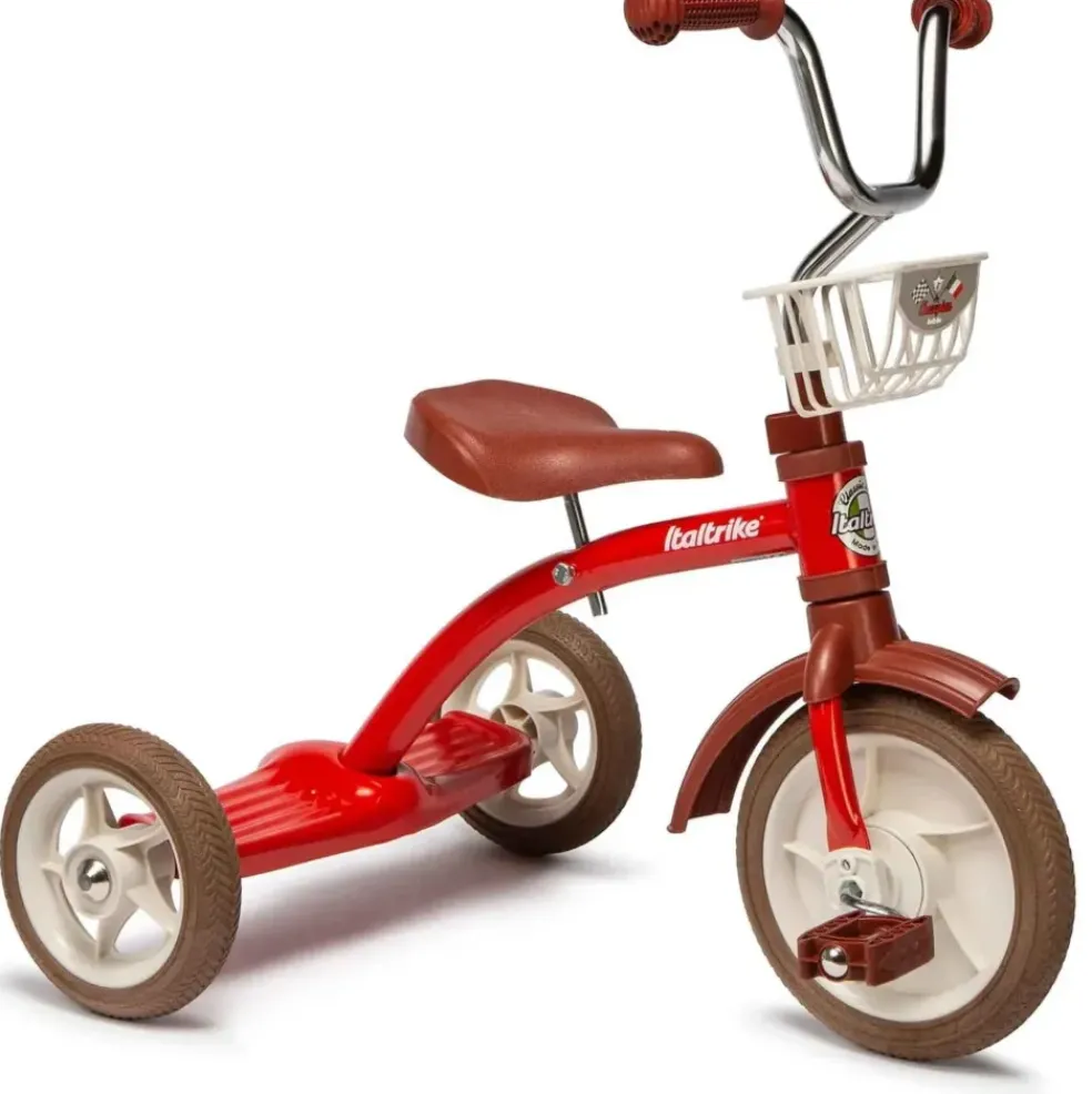 Tricycle rétro en métal rouge 10283