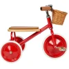 Tricycle vintage en métal rouge Banwood