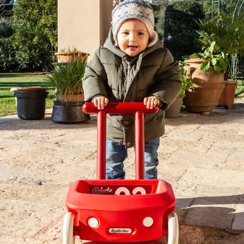 Trotteur bébé Roberto rouge Italtrike