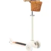 Trottinette 3 roues avec panier crème pour enfant Banwood