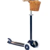 Trottinette 3 roues avec panier bleu marine pour enfant Banwood