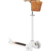 Trottinette 3 roues avec panier blanche  pour enfant Banwood