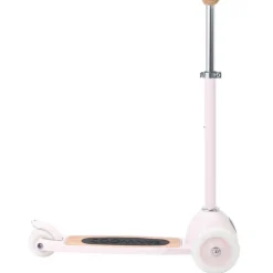 Trottinette 3 roues avec panier rose pour enfant Banwood