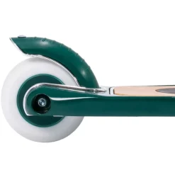 Trottinette 3 roues avec panier verte pour enfant Banwood