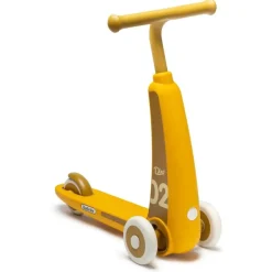 Trottinette 3 roues jaune pour les 2 - 4 ans Dino Italtrike