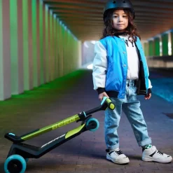 Trottinette pliable bleue 3 roues pour enfants dès 2 ans Nexo BERG