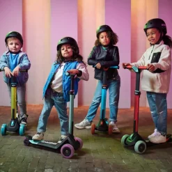 Trottinette pliable bleue 3 roues pour enfants dès 2 ans Nexo BERG