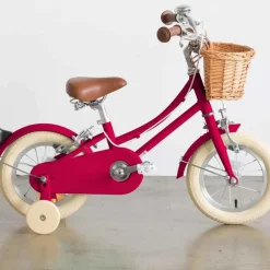 Vélo enfant 12 pouces rose cerise Gingersnap Bobbin