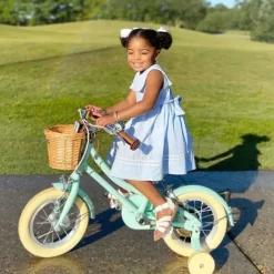 Vélo enfant 12 pouces vert -Gingersnap Bobbin