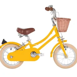 Vélo enfant Gingersnap 12 pouces jaune Bobbin 2-4 ans