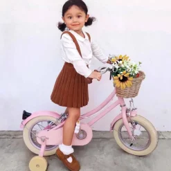 Vélo enfant Gingersnap 12 pouces rose -Bobbin