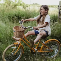 Vélo jaune 20 pouces Bobbin Gingersnap enfant 6 à 9 ans